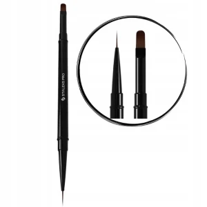 Staleks Dwustronny Pędzelek Do Żelu i zdobień Expert Liner 11/10mm