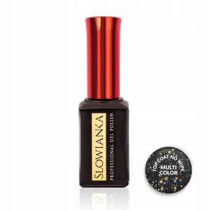 Slowianka Top Hybrydowy Top Coat No Wipe Multicolor 10ml